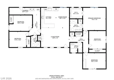 4490 West Warm Springs Road Floor Plan