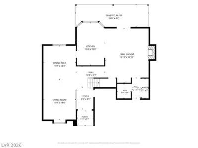 334 Moreno Court Floor Plan