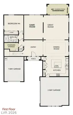209 Amber Bluff Street Floor Plan
