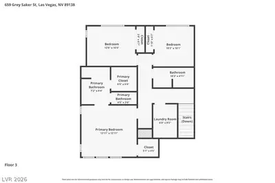 659 Grey Saker Street Floor Plan