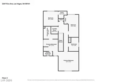 3347 Fico Avenue Floor Plan