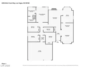 6356 Mint Frost Way Floor Plan