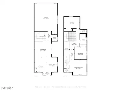 893 East Sunset Road Floor Plan
