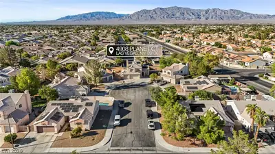4908 Planet Court Aerial View