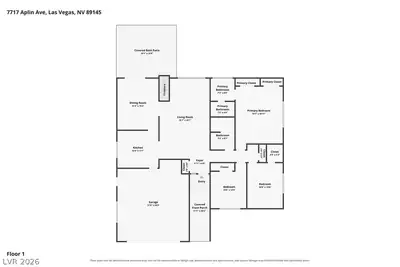 7717 Aplin Avenue Floor Plan