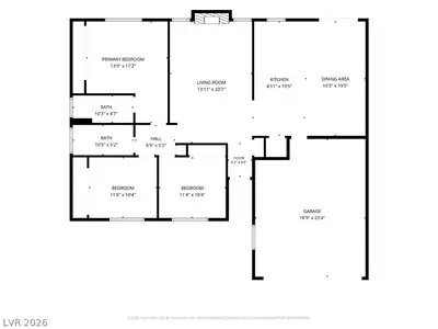 516 North Summit Drive Floor Plan