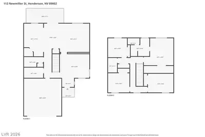 112 Newmiller Street Floor Plan