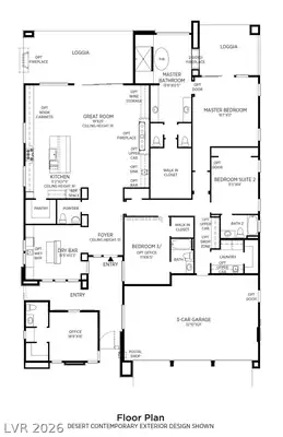 10806 White Clay Drive Floor Plan