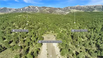 5205 East BIRD CREEK Road Aerial View