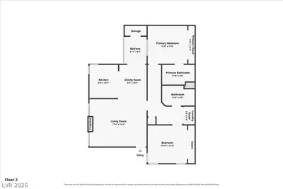 1830 North Buffalo Drive 2033 Floor Plan
