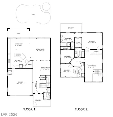 976 Monte Nerone Avenue Floor Plan