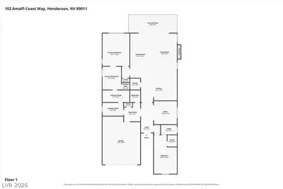 102 Amalfi Coast Way Floor Plan