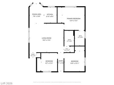 601 Carleton Drive Floor Plan