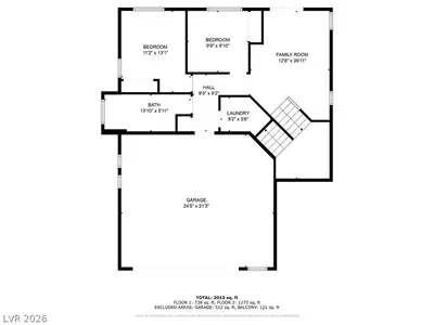 5913 Running Horse Drive Floor Plan