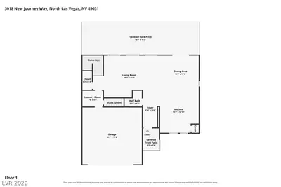 3018 New Journey Way Floor Plan