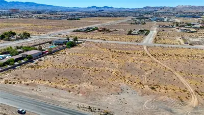 Pebble Road Aerial View