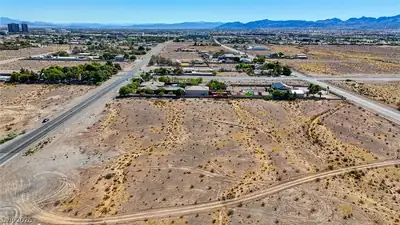 Pebble Road Aerial View