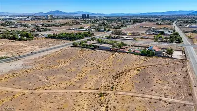 Pebble Road Aerial View