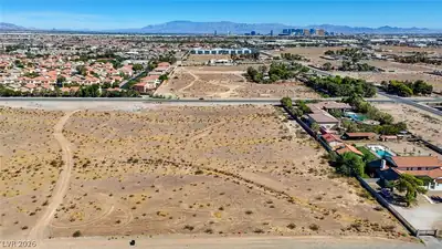 Pebble Road Aerial View