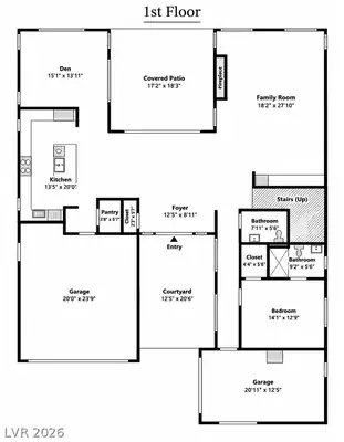 1 Moonfire Drive Floor Plan