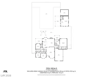 7075 North Jensen Street Floor Plan