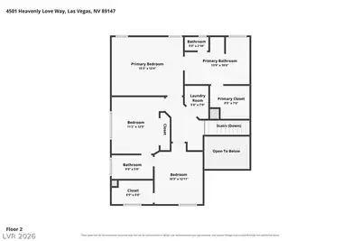 4501 Heavenly Love Way Floor Plan