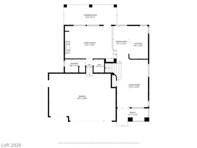 2721 Auchmull Street Floor Plan