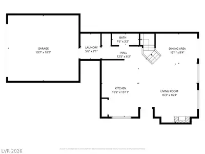 6544 Strolling Plains Lane 102 Floor Plan