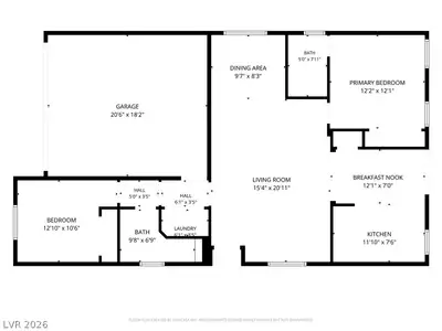 1076 Sweeping Vine Avenue Floor Plan
