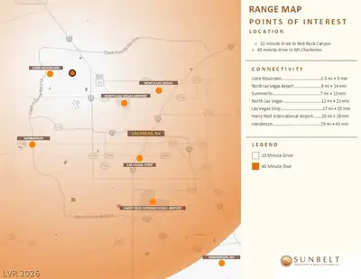 West Lone Mountain Map