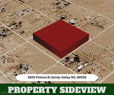 2605 Polona Street Aerial View