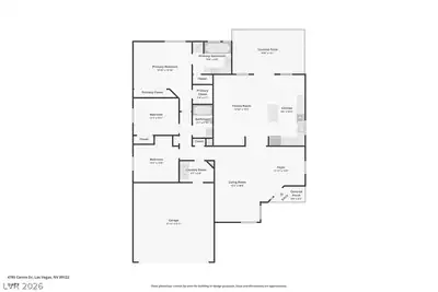 4785 Canna Drive Floor Plan