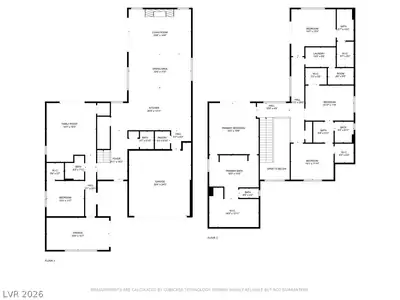 6165 Amber View Street Floor Plan