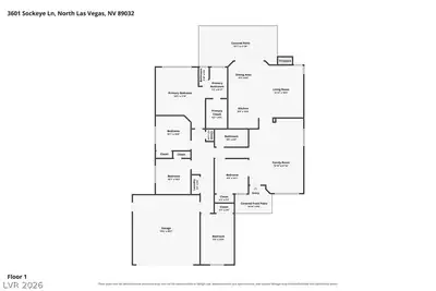 3601 Sockeye Lane Floor Plan