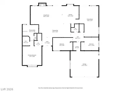 3249 Palmdesert Way Floor Plan