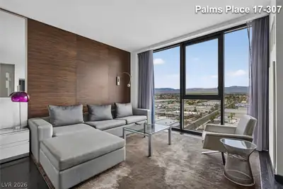 4381 West Flamingo Road 1707 Living Room