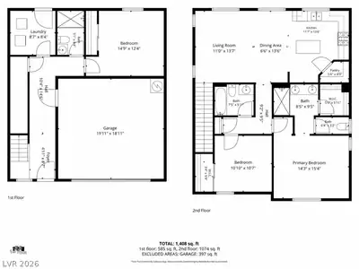 10931 Sardinia Sands Drive, Las Vegas, NV 89141 Floor Plan