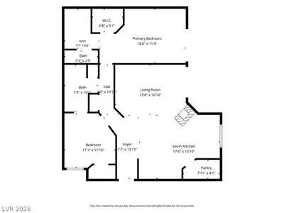 5525 West Flamingo Road 1021 Floor Plan