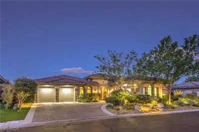 24 CROSS RIDGE Street, Las Vegas, NV 89135 Front of Structure