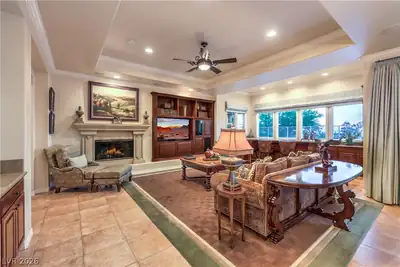 24 CROSS RIDGE Street, Las Vegas, NV 89135 Living Room