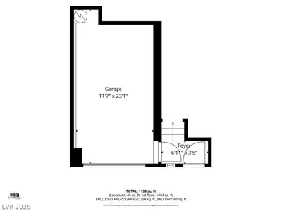 5855 Valley Drive 2163, North Las Vegas, NV 89031 Floor Plan