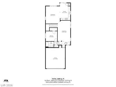 8347 Brilliant Ruby Court Floor Plan