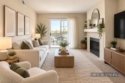 2750 South Durango Drive 2095 Living Room