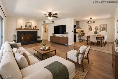 5916 Balzar Avenue Living Room