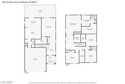 1031 Huckburn Avenue Floor Plan