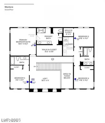 10136 Sequoia Glen Avenue, Las Vegas, NV 89166 Floor Plan