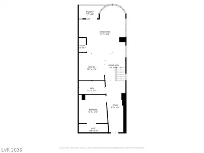 360 East Desert Inn Road 607 Floor Plan