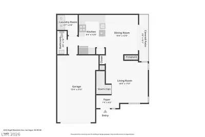 6416 Angel Mountain Avenue Floor Plan