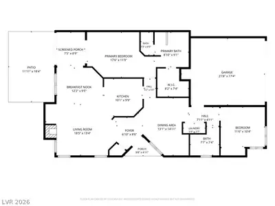 6525 Sierra Diablo Avenue Floor Plan