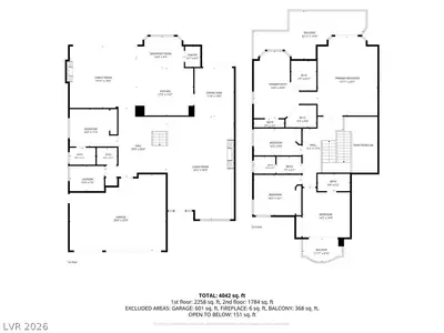 1833 Corta Bella Drive Floor Plan